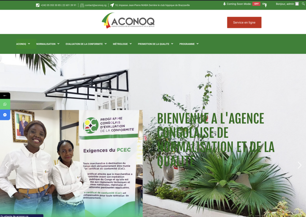 Site web Aconoq