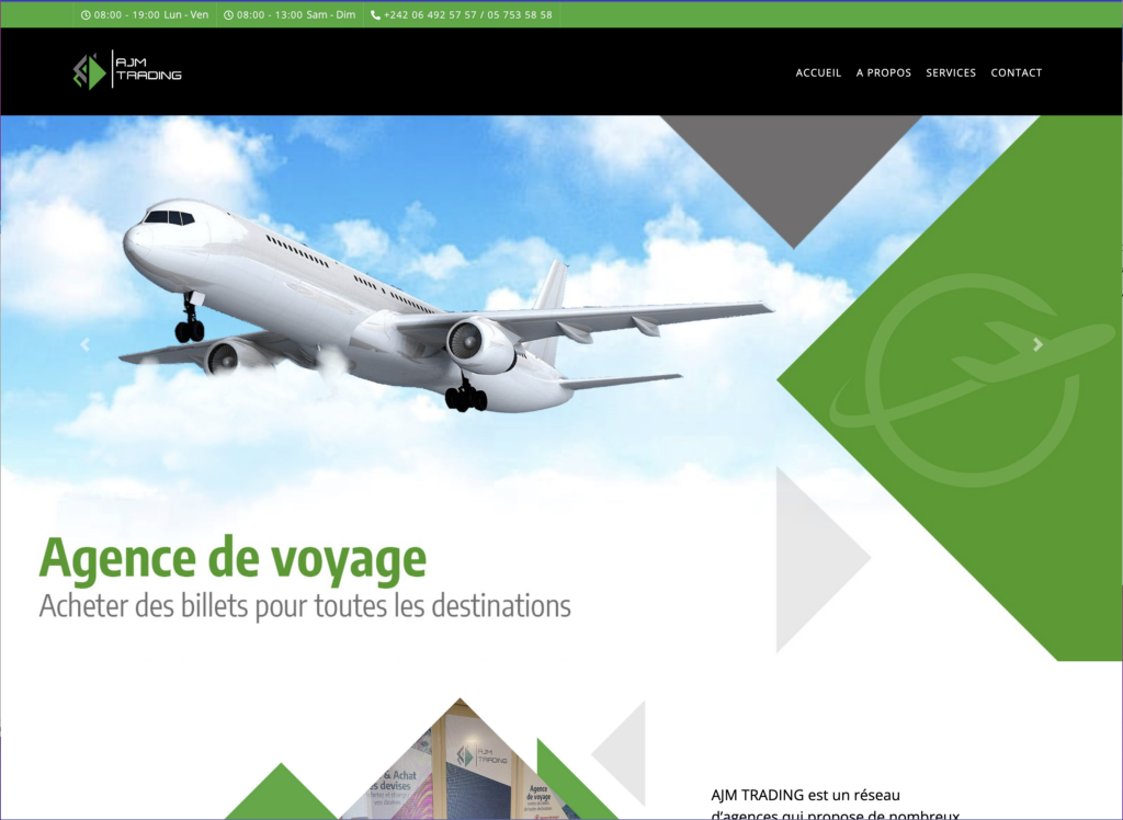 Site web AJM