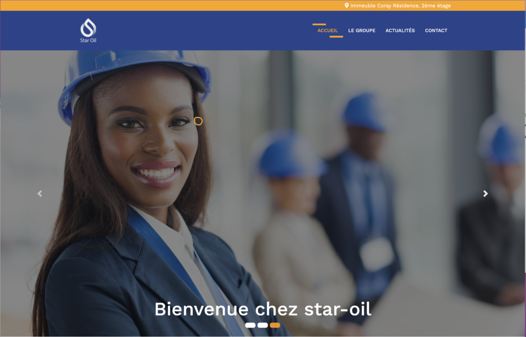 Site web Startrading oil